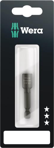 Wera Tool 5073500001 869/4 M SB Nutsetters, magnetic, 5.5 x 50 mm