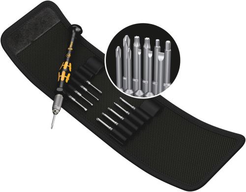 Wera Tool 5073670001 Kraftform Kompakt Micro 11 ESD 1, 11 pieces
