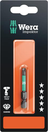 Wera Tool 5073965001 867/4 IMP DC SB Impaktor bits, TX 25 x 50 mm