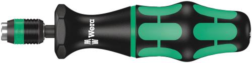 Wera Tool 5074720001 Series 7400 Imperial Kraftform pre-set adjustable torque screwdrivers (2.5-29.0 in. lbs.) with Rapidaptor quick-release chuck, handle size 105 mm, art. no. 7465 x 2.5 in. lbs.