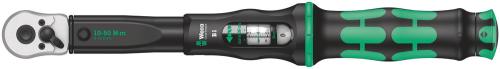 Wera Tool 5075610001 Click-Torque B 1 torque wrench with reversible ratchet, 10-50 Nm, 3/8" x 10-50 Nm
