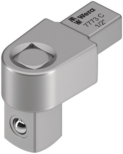 Wera Tool 5078210001 7773 C Square drive insert, 9x12 mm, 1/2" x 44 mm