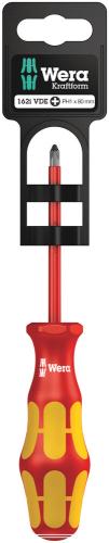 Wera Tool 5100011001 162 i PH SB VDE Insulated screwdriver for Phillips screws, PH 1 x 80 mm