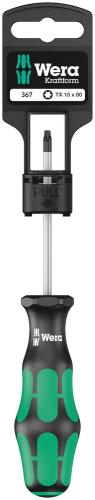 Wera Tool 5100061001 367 SB Screwdriver for TORX® screws, TX 15 x 80 mm