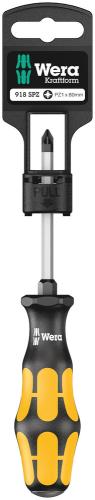 Wera Tool 5100080001 918 SPZ SB Screwdriver for Pozidriv screws, PZ 1 x 80 mm