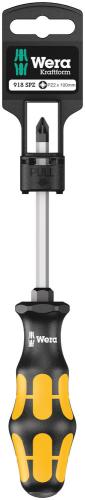 Wera Tool 5100081001 918 SPZ SB Screwdriver for Pozidriv screws, PZ 2 x 100 mm