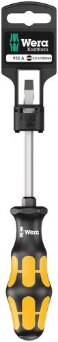 Wera Tool 5100085001 932 A SB Screwdriver for slotted screws, 1 x 5.5 x 100 mm