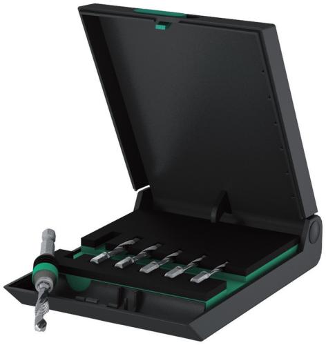 Wera Tool 5104651001 847/7 Set Combination Drill Bits Set, 7 pieces