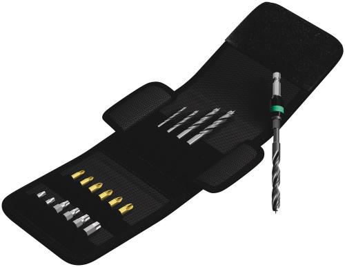 Wera Tool 5104653001 849/855/867/18 Wood Twist Drill Bits and Bits Set, 18 pieces