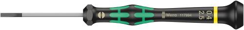 Wera Tool 5117994001 2035 Screwdriver for slotted screws for electronic applications, 0.40 x 2.5 x 50 mm