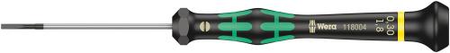 Wera Tool 5118004001 2035 Screwdriver for slotted screws for electronic applications, 0.30 x 1.8 x 60 mm