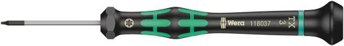 Wera Tool 5118037001 2067 TORX® Screwdriver for TORX® screws for electronic applications, TX 3 x 40 mm