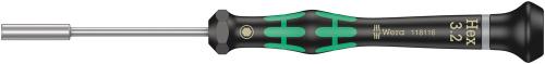Wera Tool 5118116001 2069 Nutdriver for electronic applications, 3.2 x 60 mm
