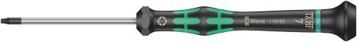 Wera Tool 5118183001 2067 TORX® HF Screwdriver with holding function for electronic applications, TX 7 x 60 mm