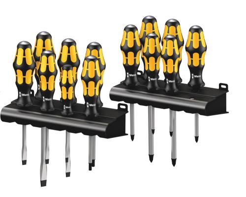 Wera Tool 5133285001 Big Pack 900 Screwdriver set Kraftform Wera: Chiseldriver and rack, 13 pieces