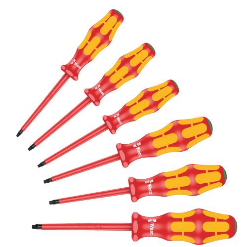 Wera Tool 5133356001 167 i/6 Screwdriver set Kraftform Plus Series 100, 6 pieces