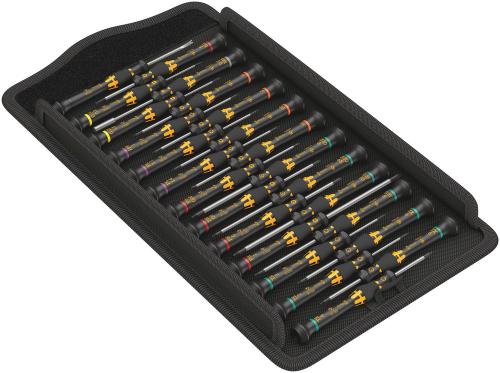 Wera Tool 5134019001 Kraftform Micro ESD Big Pack 1 Screwdriver set for electronic applications, 25 pieces