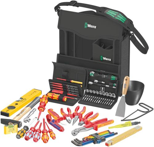 Wera Tool 5134025001 Wera 2go E 1 Tool set for electricians, 73 pieces