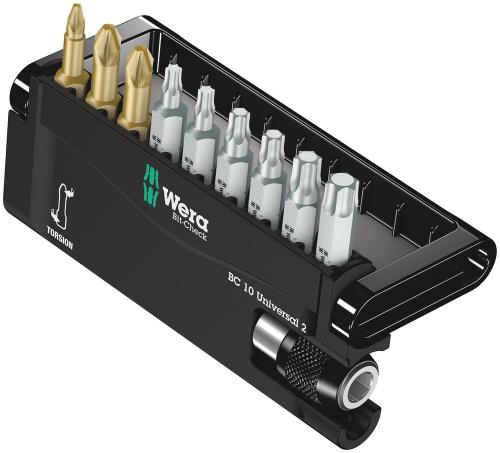 Wera Tool 5134200001 Bit-Check 10 Universal 2, 10 pieces