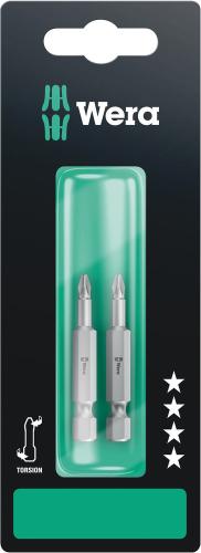Wera Tool 5134380001 851/4 TZ SB bits, PH 1 x 50 mm, 2 pieces