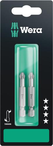 Wera Tool 5134382001 851/4 TZ SB bits, PH 3 x 50 mm, 2 pieces