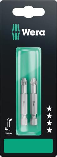Wera Tool 5134386001 855/4 TZ SB bits, PZ 3 x 50 mm, 2 pieces