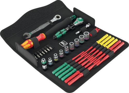Wera Tool 5135871001 Kraftform Kompakt W Imperial 1 Maintenance, 35 pieces