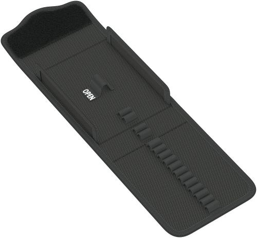 Wera Tool 5136410001 9470 Textile box Kraftform Kompakt 400 RA, for up to 17 pieces, empty, 117 x 30 x 134 mm