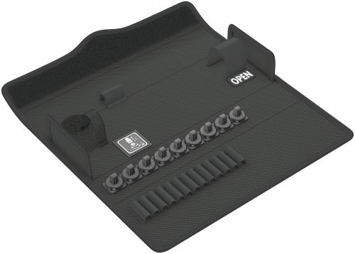 Wera Tool 5136412001 9472 Textile box Safe-Torque, for up to 23 pieces, empty, 240 x 47 x 148 mm
