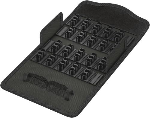Wera Tool 5136459001 9410 Textile Box Bit-Safe 61, empty, 140 x 83 x 45 mm