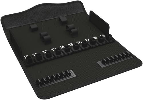 Wera Tool 5136470001 9421 Textile Box 8100 SC Zyklop Metal Switch, empty, 302 x 126 x 50 mm