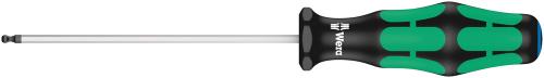 Wera Tool 5138070001 352 Ball end screwdriver for hexagon socket screws, 2.5 x 100 mm