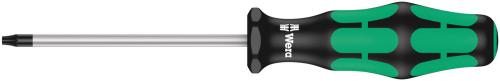Wera Tool 5138260001 367 TORX® BO Screwdriver for tamper-proof TORX® screws, TX 10 x 80 mm
