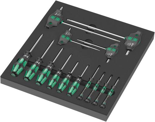 Wera Tool 5150103001 9712 Foam insert TORX® HF screwdriver set 1, 14 pieces