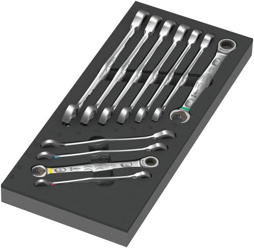 Wera Tool 5150120001 9730 Foam insert 6000 Joker set 1, 11 pieces