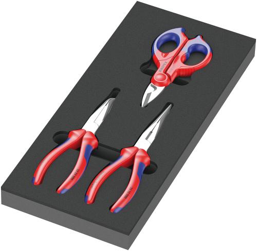 Wera Tool 5150181001 9781 Foam insert KNIPEX pliers set 2, 3 pieces
