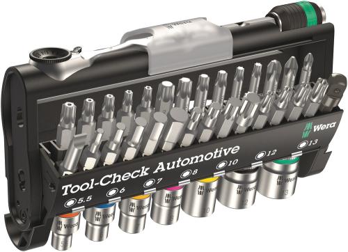 Wera Tool 5200995001 Tool-Check Automotive 1, 38 pieces