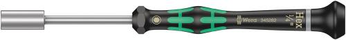 Wera Tool 5345282001 2069 Nutdriver for electronic applications, 1/4" x 60 mm