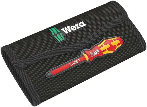 Wera Tool 5671388001 9457 Folding pouch for 18-piece Kraftform Kompakt VDE sets, empty, 180 x 85 mm