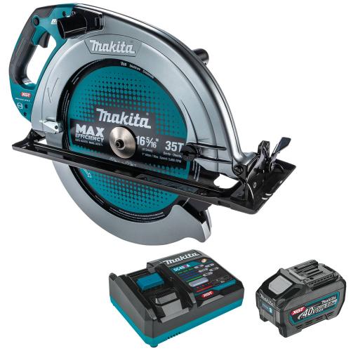 Makita GSH06T1 40V max XGT Brushless 16-5/16" Circular Saw Kit  AWS Capable