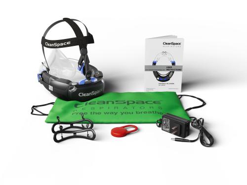 CLEANSPACE WORK KIT WITH LARGE HALF MASK-NIOSH