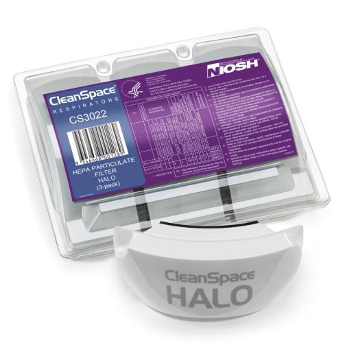 CLEANSPACE HALO PARTICULATE LOW PROFILE TM3 P3 FILTER (PK 3)