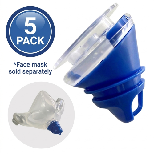 CLEANSPACE HALO BIO MASK EXHALATION ADAPTOR (PK 5) - REUSABLE