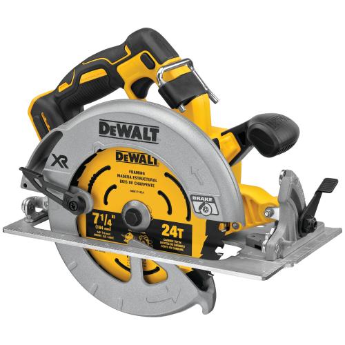 DEWALT 20V MAX* XR 7-1/4 in. Brushless Circular Saw with POWER DETECT Tool Technology (Tool Only) DCS574B