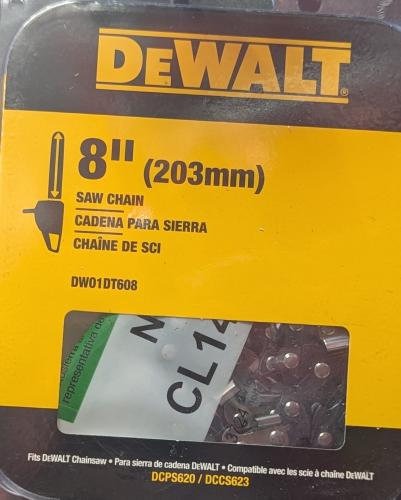 8" replacment chain DW01DT608