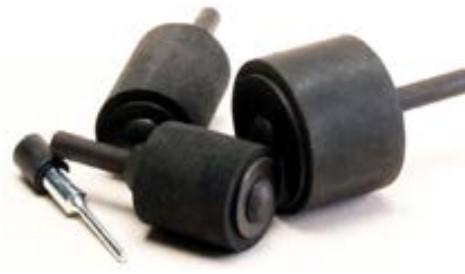 1X2X1/4 RUBBER DRUM