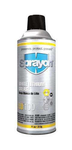 Sprayon LU100 White Lithium Grease SC0100000