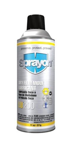 Sprayon LU200 Dry Film Moly Lubricant SC0200000