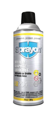 Sprayon LU204 Dry Film Graphite Lubricant SC0204000