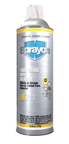 Sprayon LU211 Food Grade Dry Silicone Lubricant S00211000